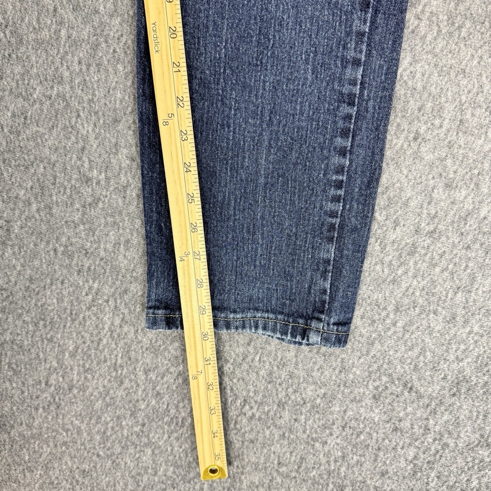 Timberland Work Wear Straight Fit Stretch Denim Jeans Blue Mens 42x30 - Picture 6 of 9